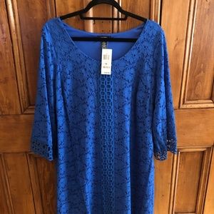 Alfani Plus Size Lace Dress Never Worn